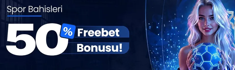 Betgar spor bahisleri %50 freebet bonusu